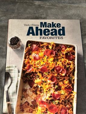 Taste of Home Make Ahead Favorites 2022, Hardcover Cookbook